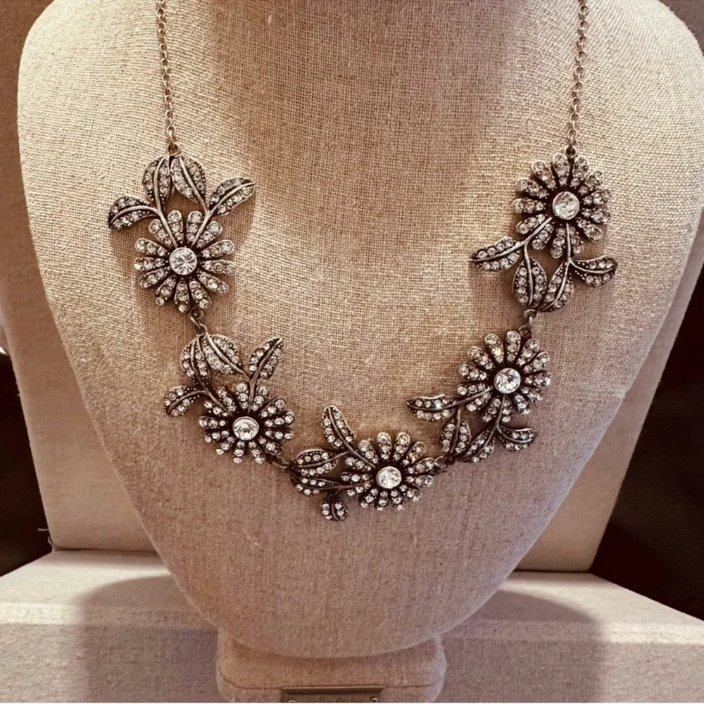 BP | Necklace | Floral Necklace | Coquette | Fairy Goth | Festival | Preppy